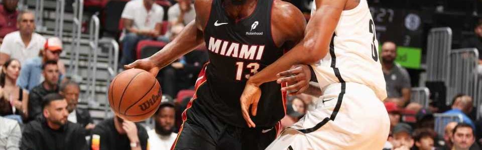 kaiyun sports-热火3人20+大胜送篮网9连败 阿德巴约23+9+6希罗22分